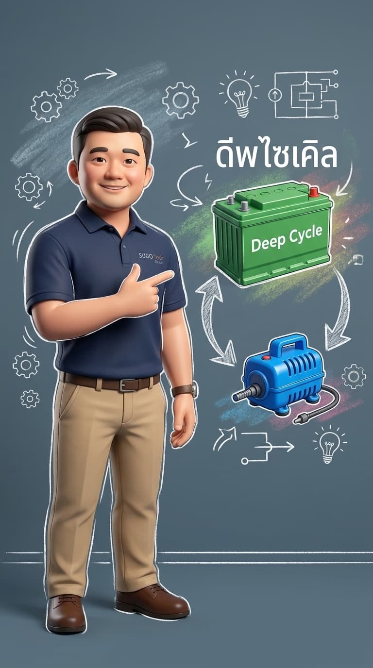Battery ที่ใช้ในเครื่องสำรองไฟมีกี่ชนิด ?